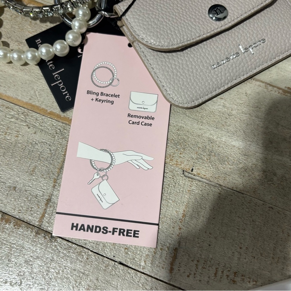 NWT❤️Nanette Lepore Hands Free Bracelet & Wristlet Set - Picture 4 of 5